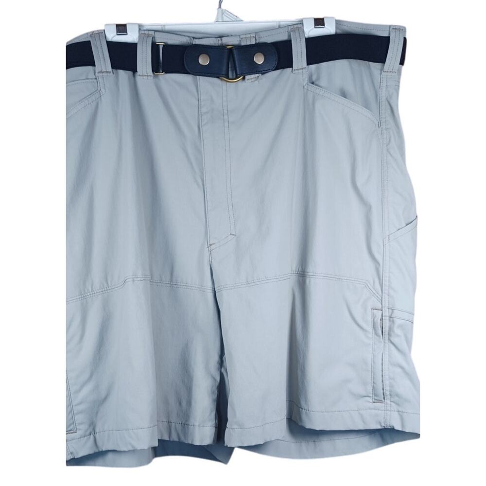 Wrangler NW990FS Men 44 Khaki Gorpcore Techwear Hiking Cargo Performance Shorts